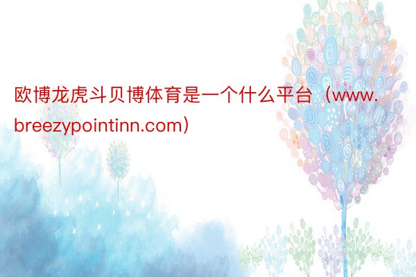 欧博龙虎斗贝博体育是一个什么平台（www.breezypointinn.com）